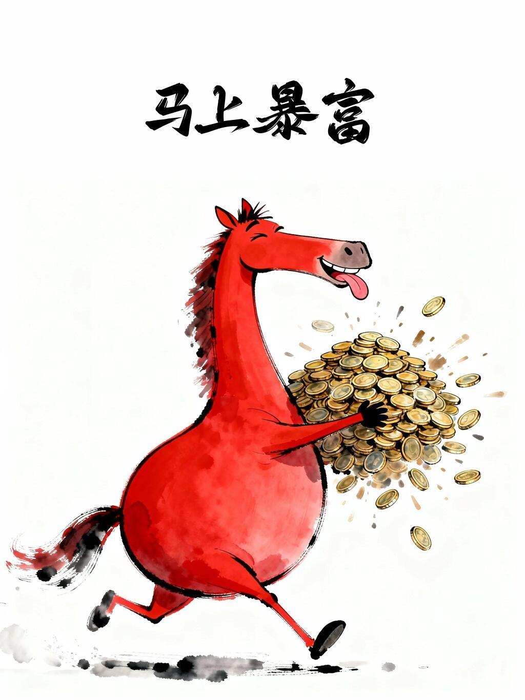 马年出门还得是马到成功马年启程，方向盘握稳底气。遇红灯即停是从容，见绿灯前行皆坦