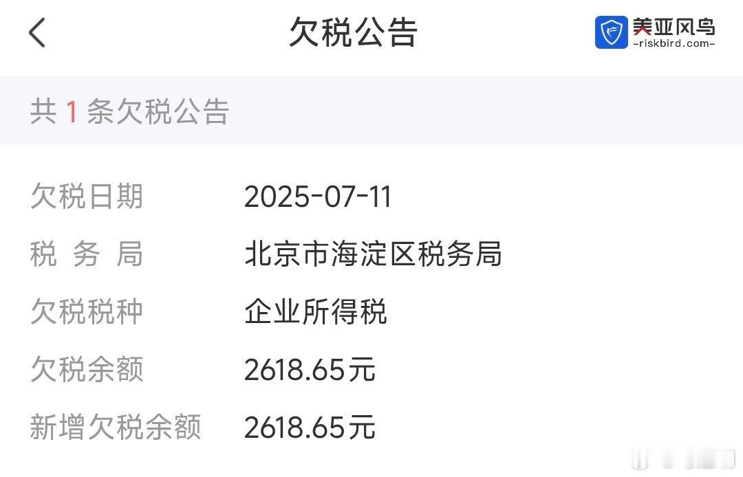 关联公司，人去楼空。人没了，税也欠了？这是兵败如山倒，大厦已倾。不装拥有集团和拖