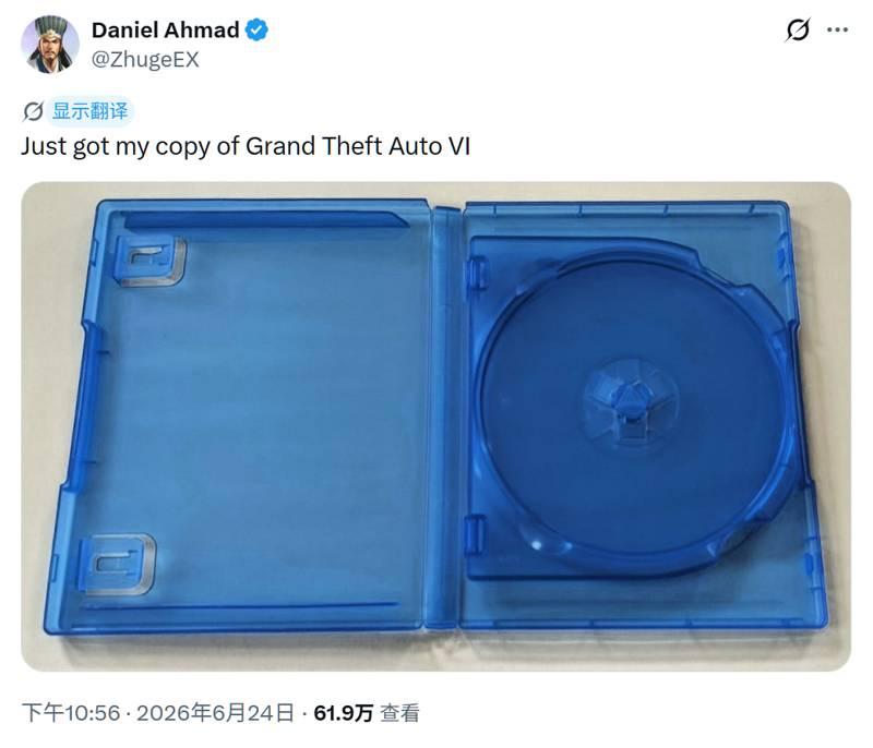 《GTA6》实体版的空城计！