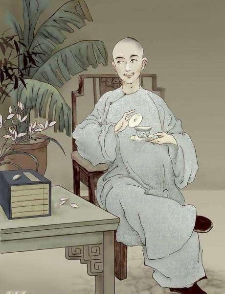 【和珅痛悔：我真是傻！】

和珅不是草囊饭袋，不但肚子里有墨水，还长得一表人才！