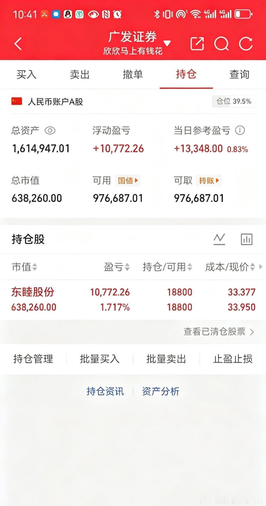东睦已出局，目前空仓中❗️❗️❗️调整一下心态整理下心情，好好对付一下节前效应，