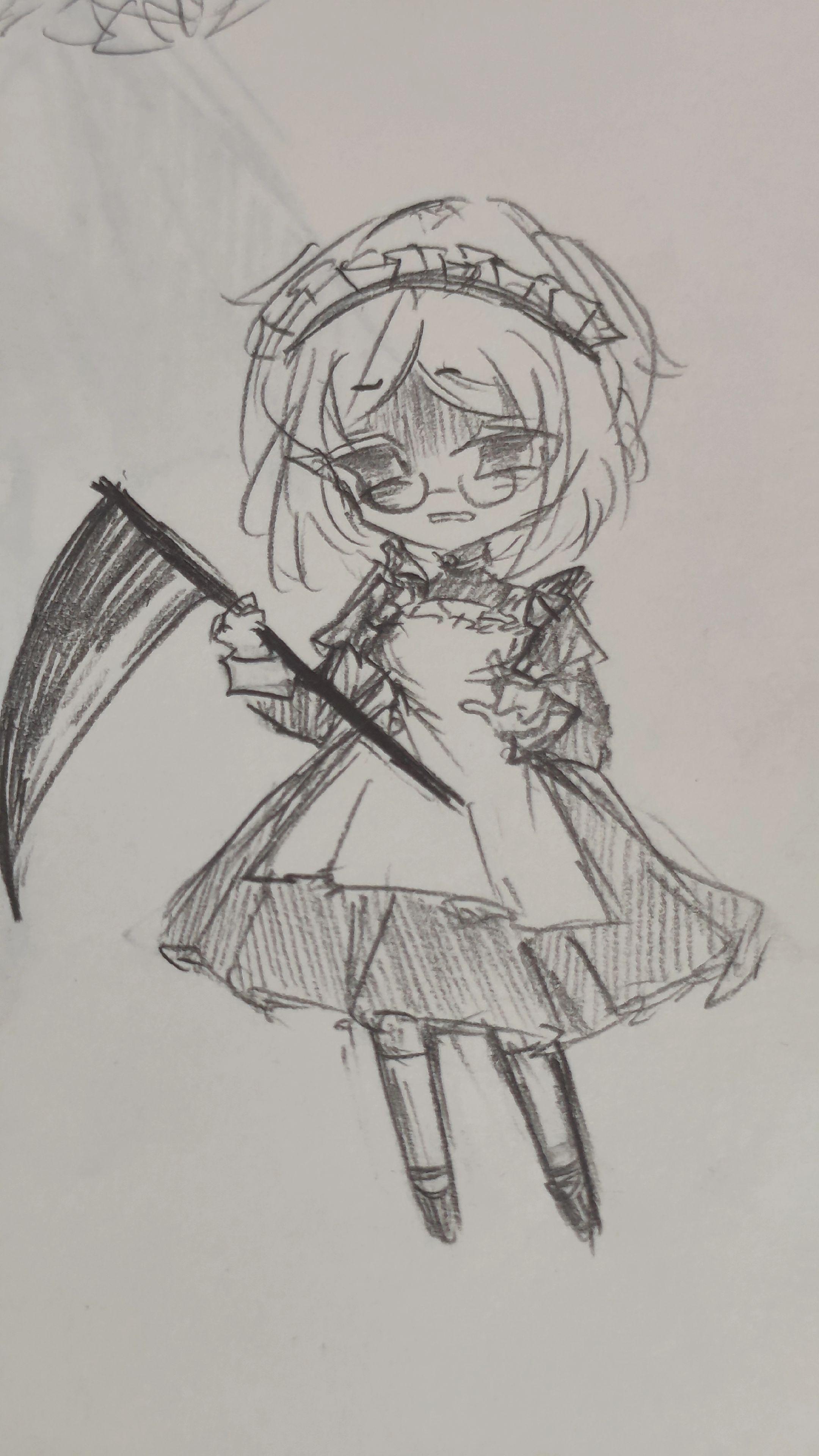 比阿特丽克，单臂可承受三百公斤重量，不太喜欢工作的女仆 ：镰刀只是除草用的