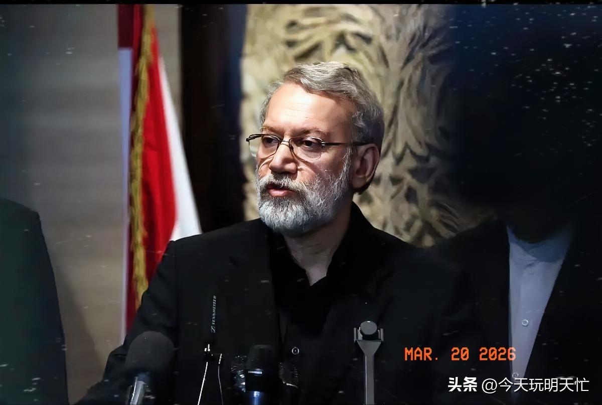 波斯这波路数，
算是极致的生存。

阿里·拉里贾尼在女儿家中遭定点清除，这件事也