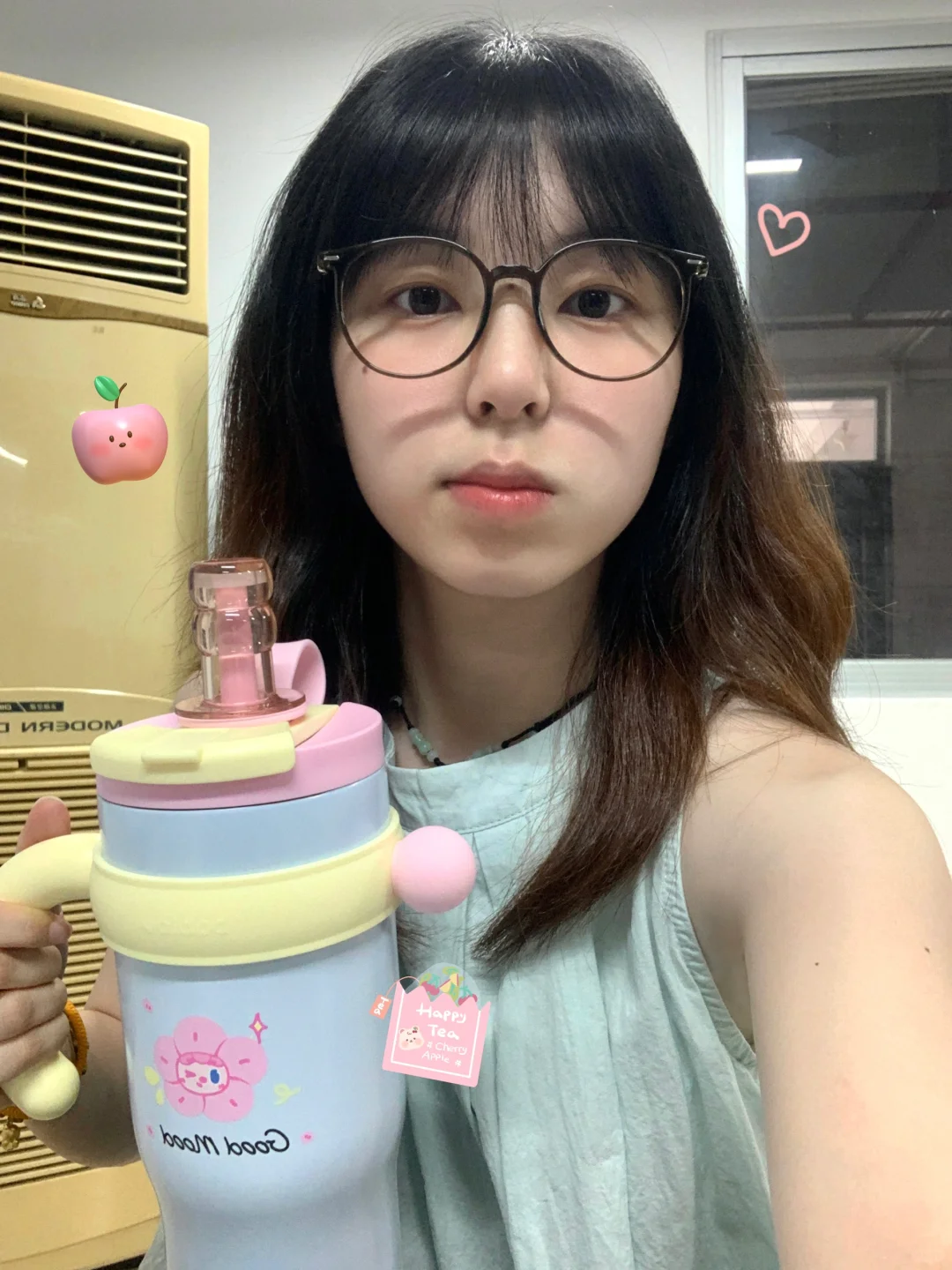 今天很认真听课