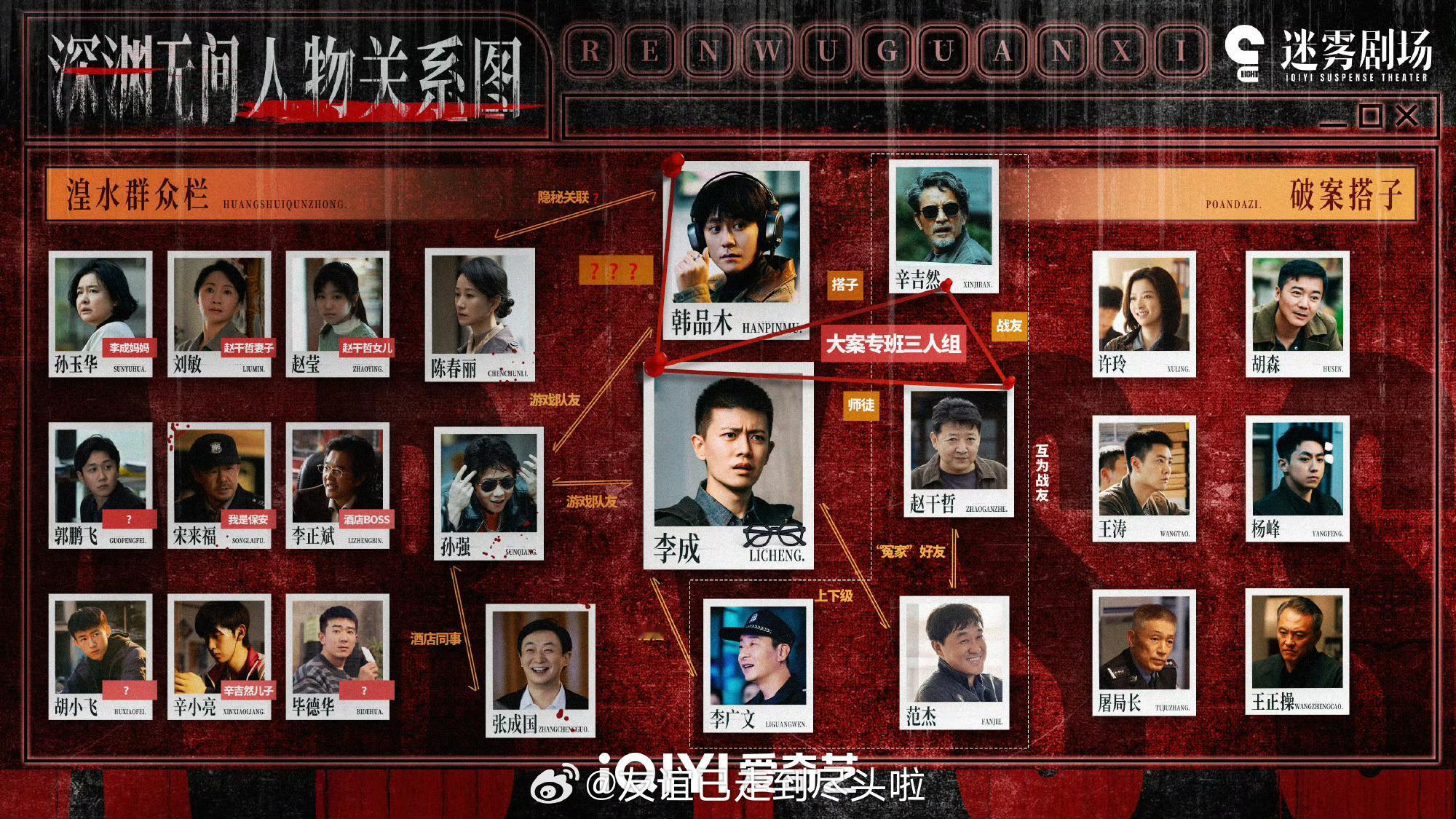 任嘉伦，秦俊杰《深渊无间》今天下午6点🥝独播，汇聚两大小生，阵容挺强的，期待一