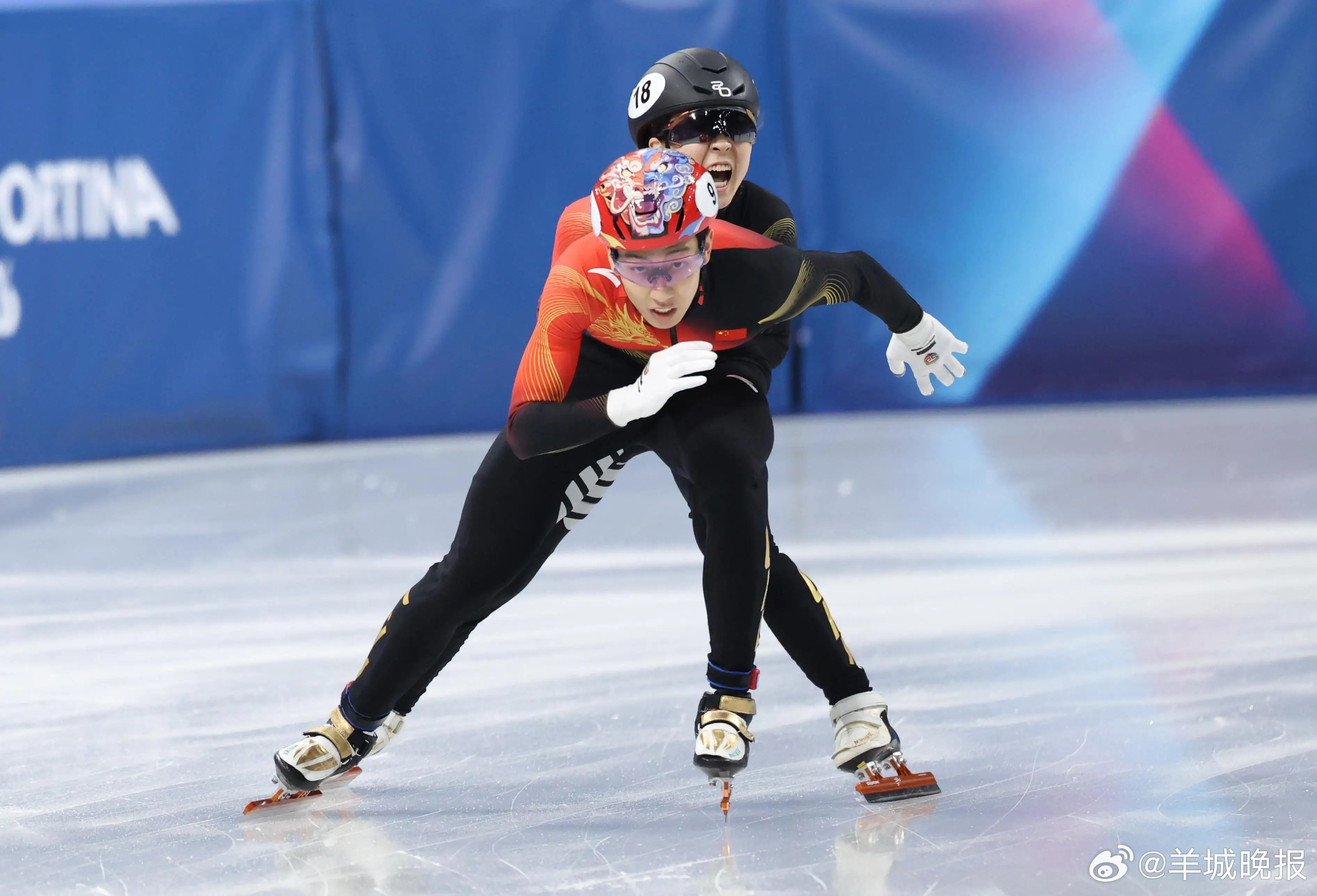 【#中国短道队混接第四#】#中国短道混接无缘奖牌#2026米兰冬奥会短道速滑混合