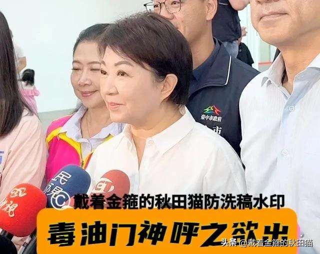 毒油门神呼之欲出！
卢秀燕霸气喊话：“保护伞”已经被媒体追到绿当局行政机构了～