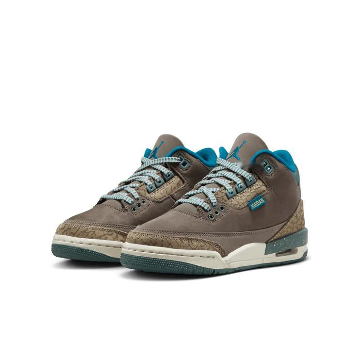Air Jordan 3 Retro Olive Grey (GS) 2026年