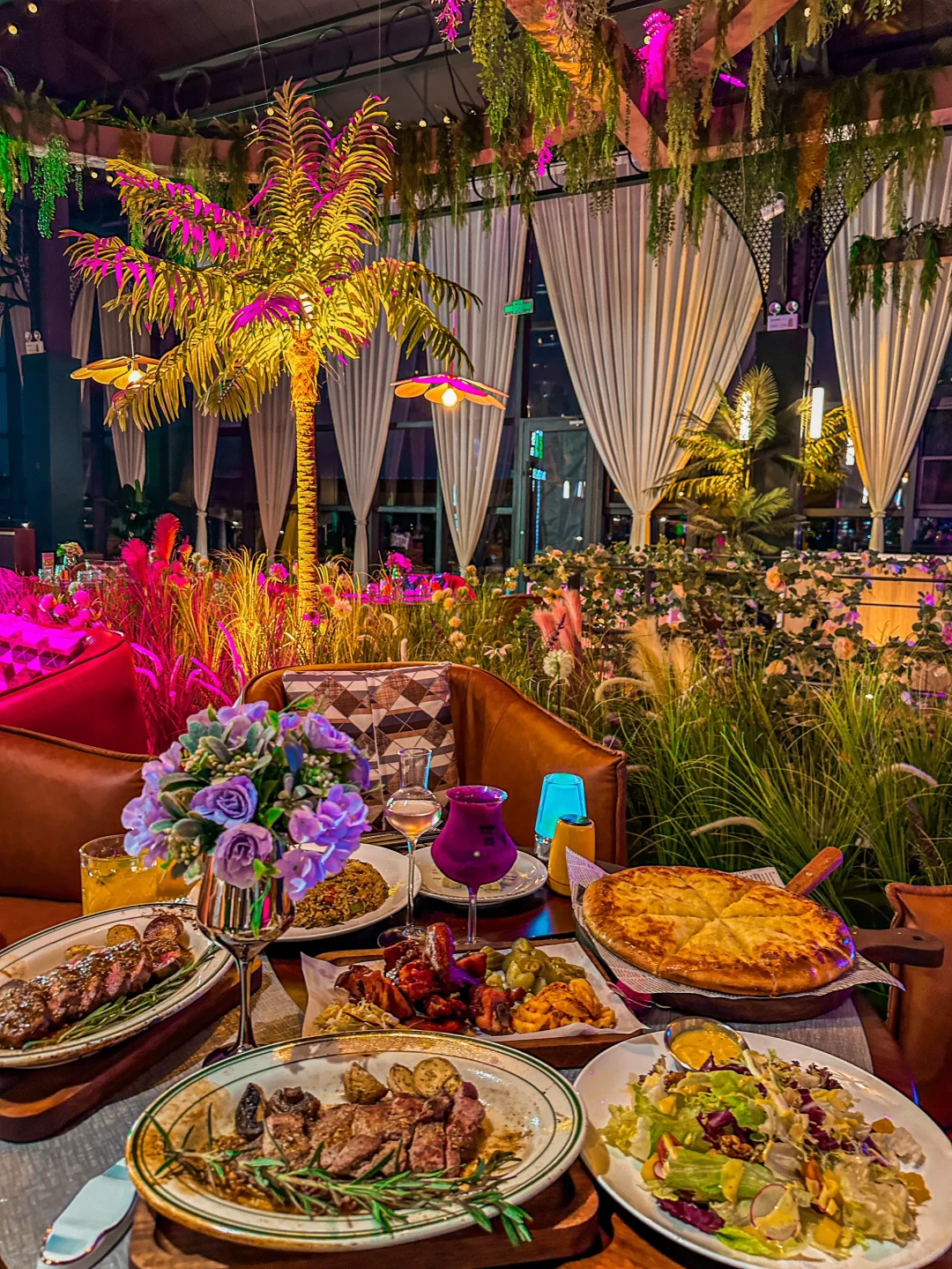 呼和浩特探店｜误入摩洛哥花园的西餐厅🍴