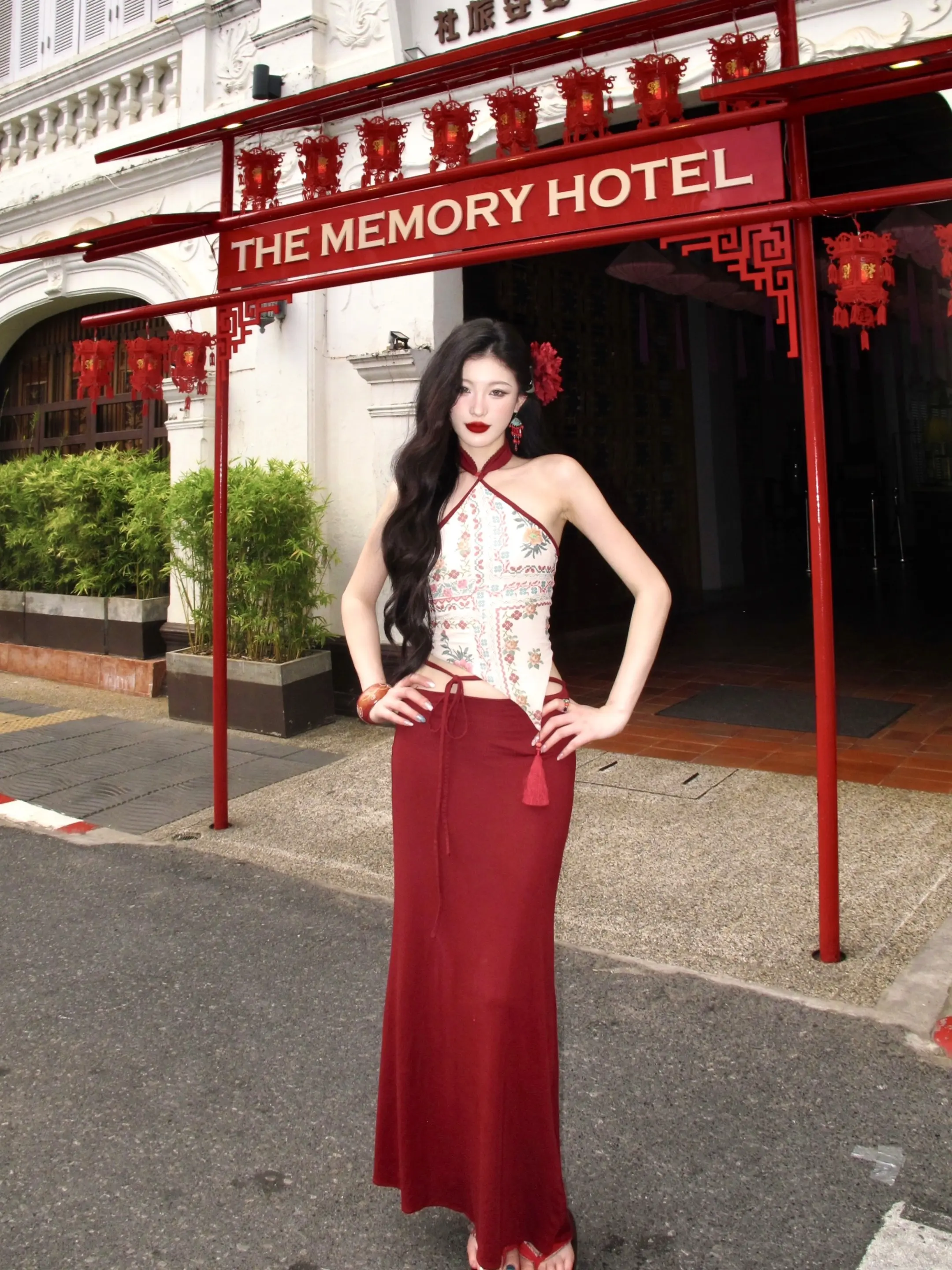 红是极致浪漫与热烈🥀。