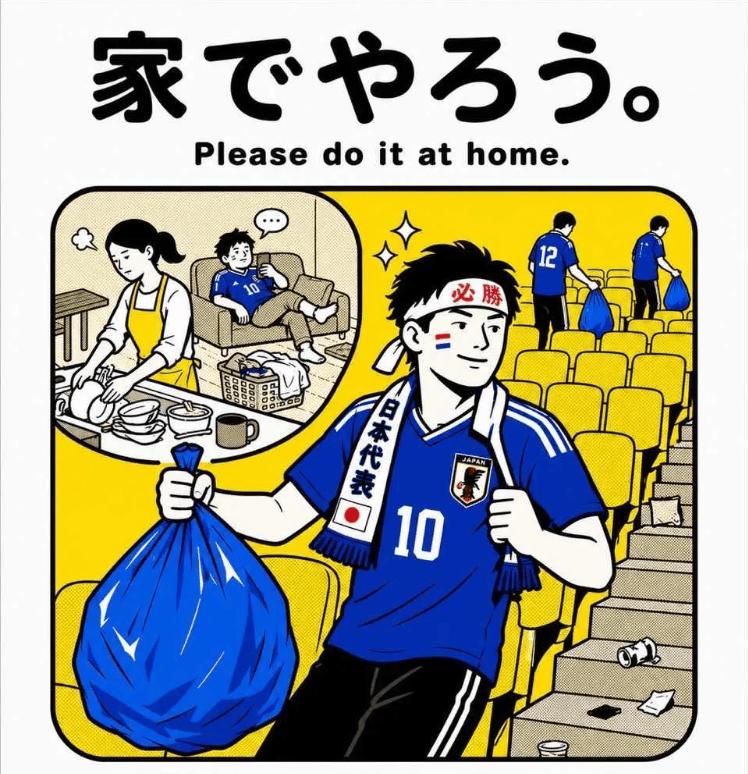 全网狂吹的世界杯名场面，被自己人狠狠戳穿！FIFA公开点赞、外媒集体吹捧，日本球