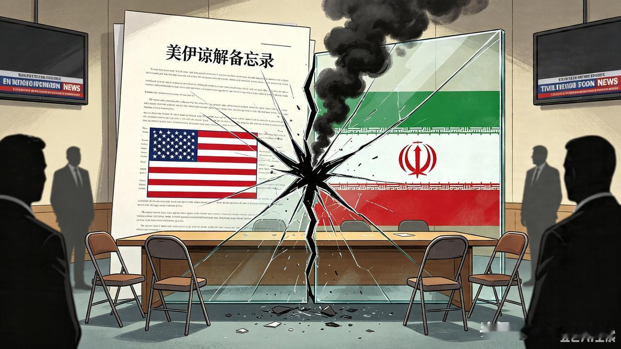 美国早就撕毁谅解备忘录，伊朗也不执行了。

签署那一刻起，美国就想到了反悔这一天