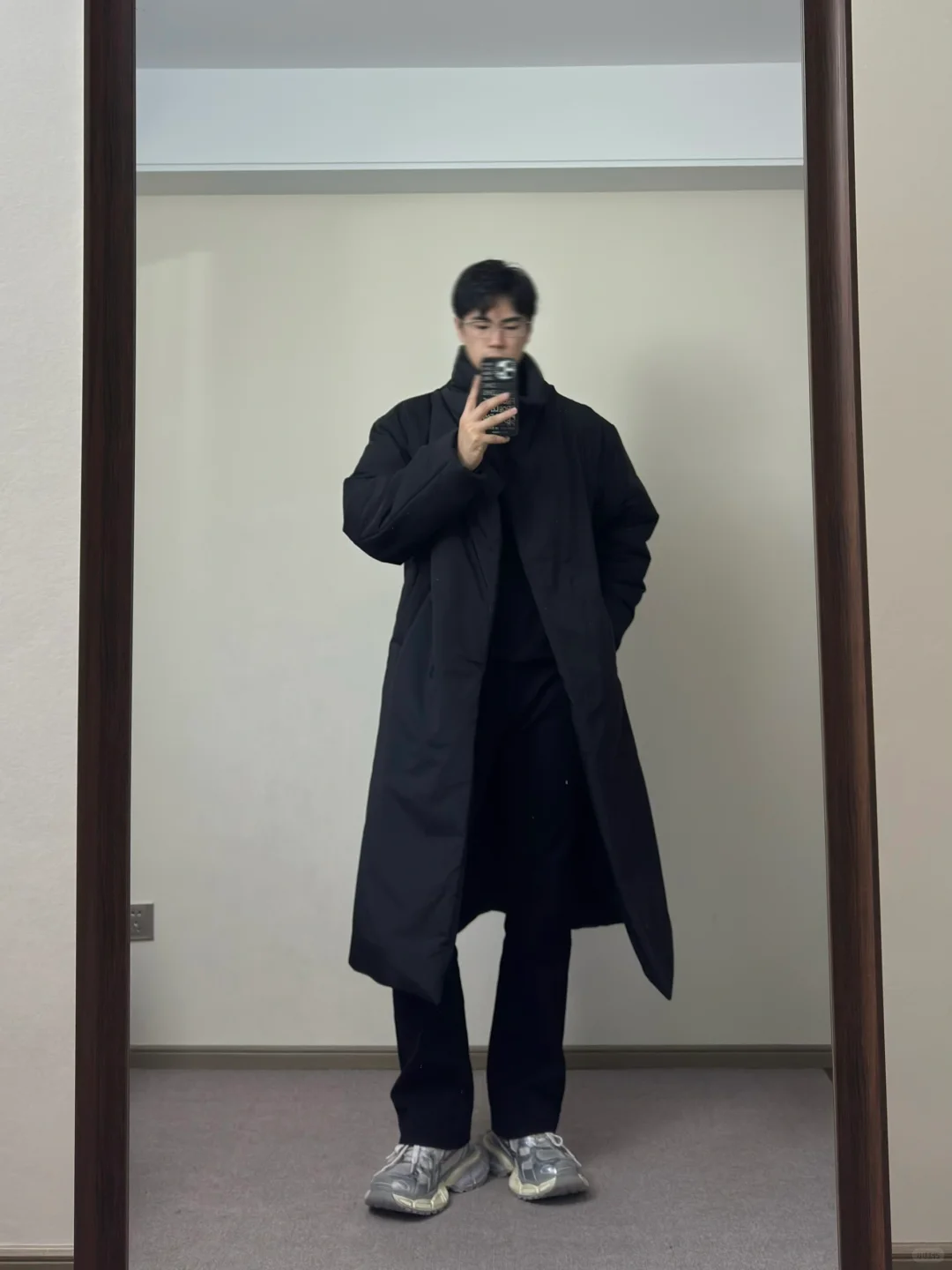 ootd 黑色不出错😏
