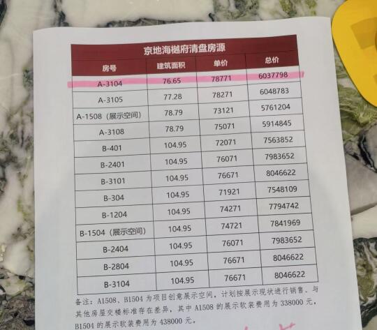 宝安碧海新房清盘，京地海樾府