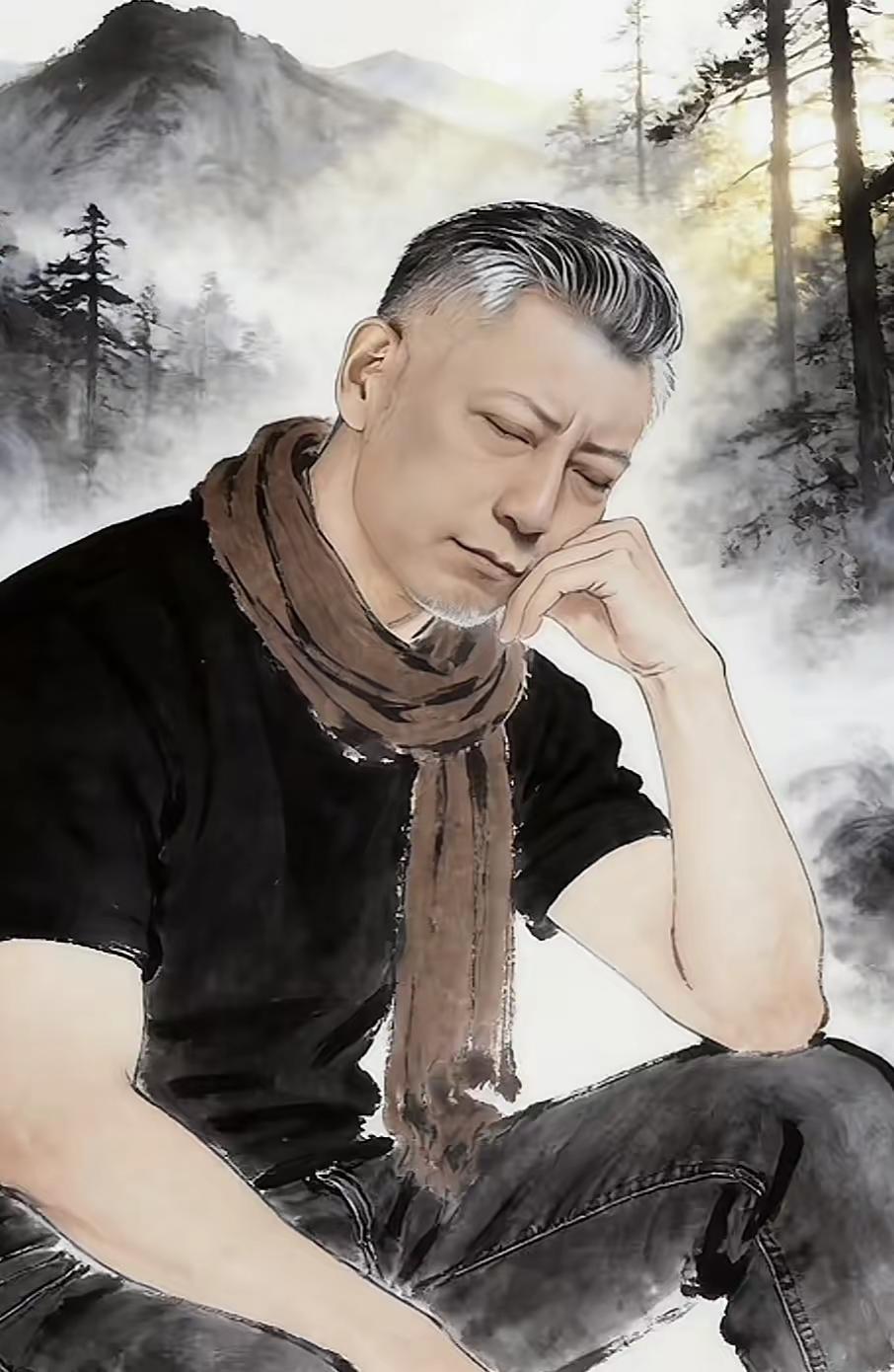 水墨人物