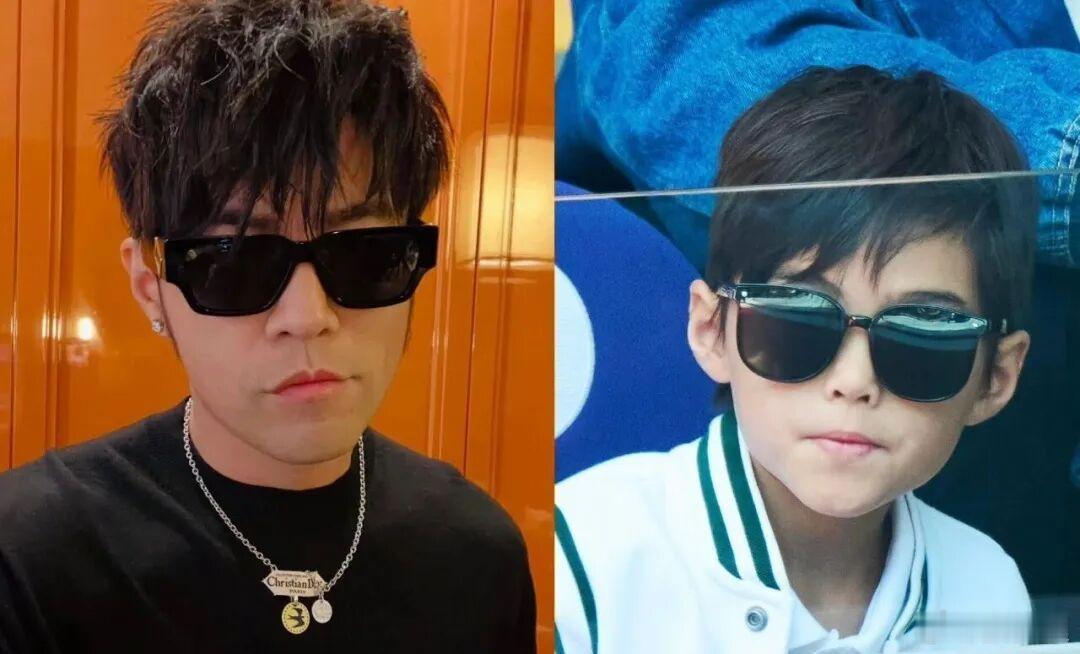 周杰伦8岁儿子罗密欧正面高清照曝光！周杰伦8岁儿子罗密欧正面高清照曝光！网友：果