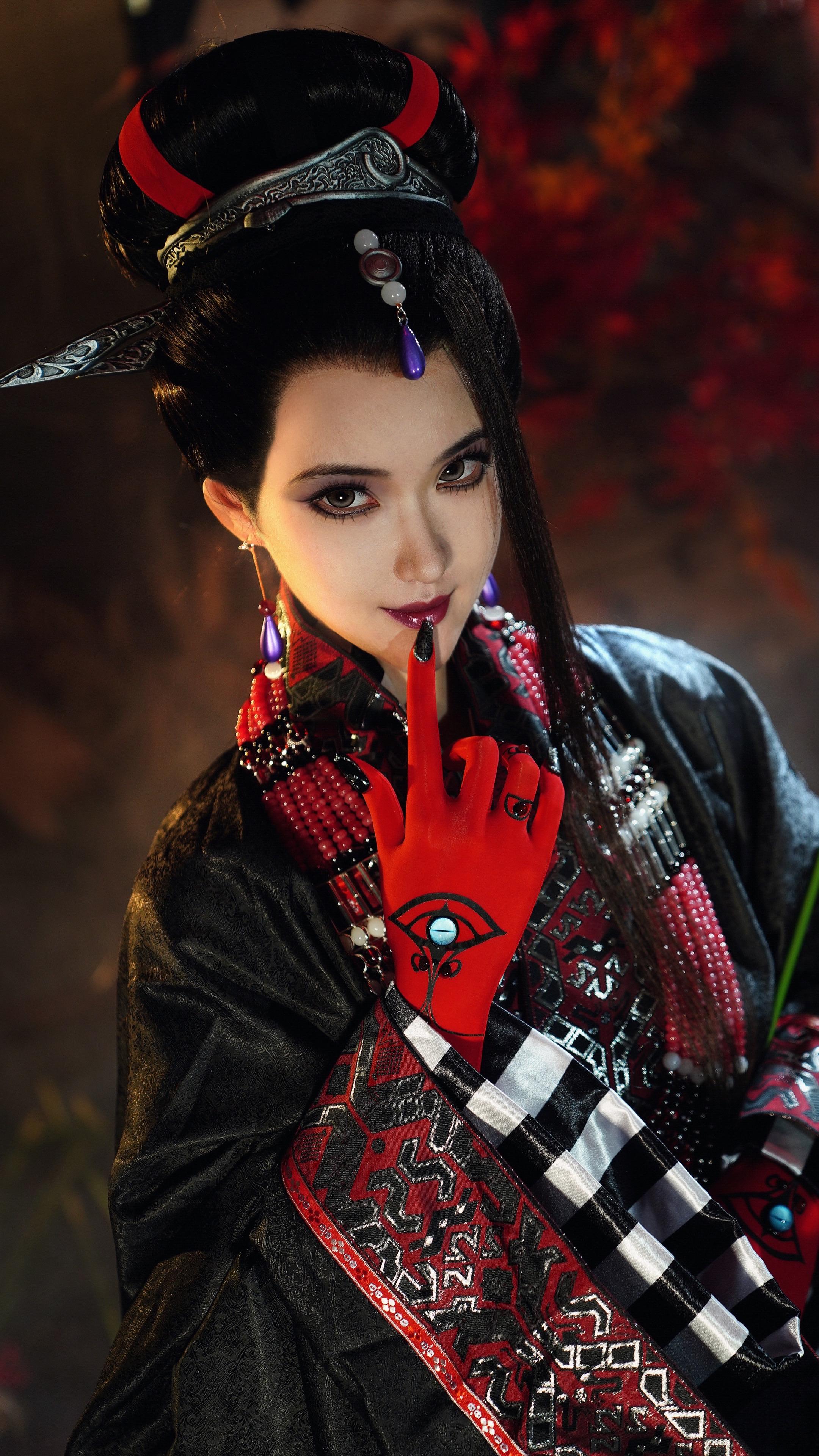 为我童年女神大司命设计的战国袍私设！