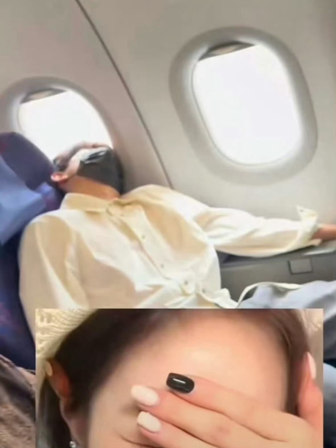 刷到胡先煦在飞机上睡成“昏迷现场”把空姐吓到的热搜突然想起上次赶早班机我困到把邻