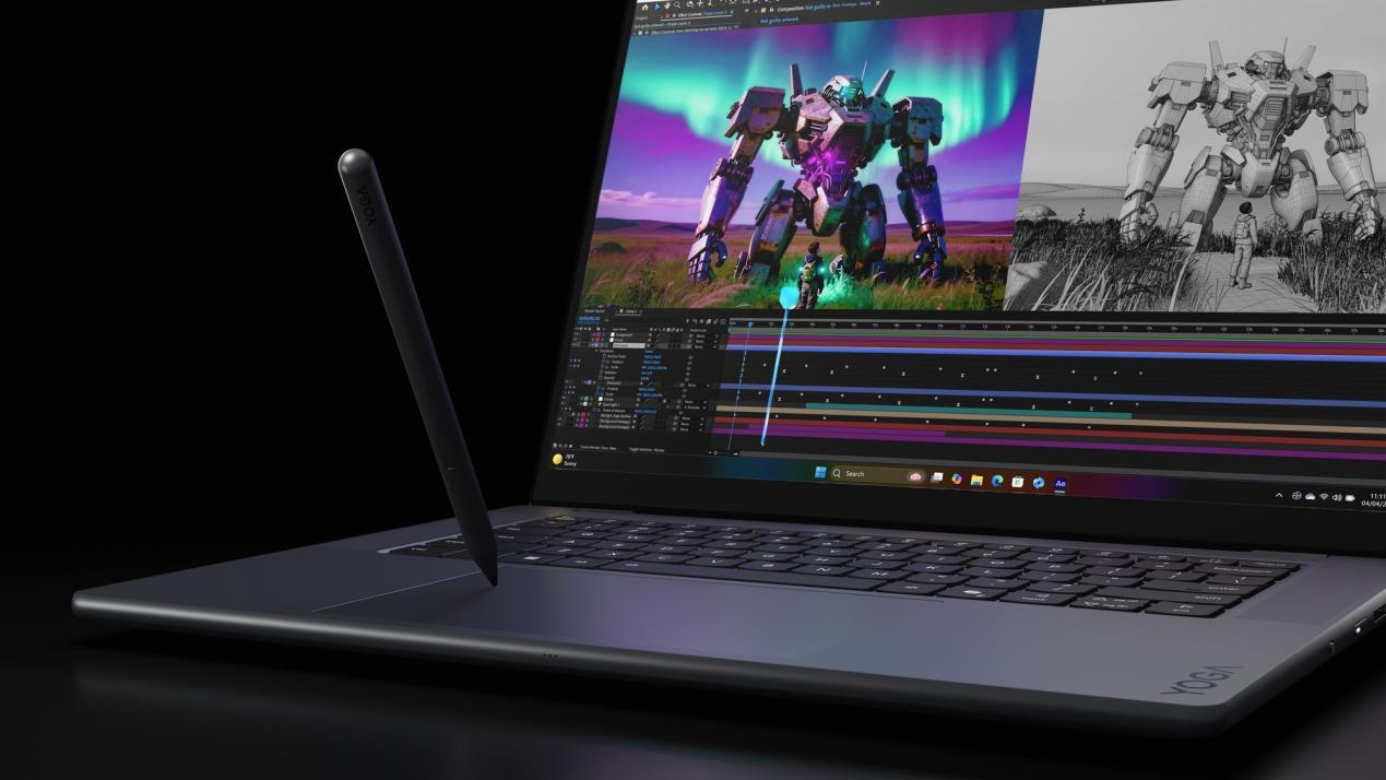 视频创作者可以看看这台。联想YOGA Pro 15 RTX Spark超级AIP