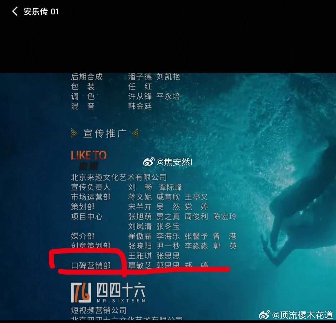 这谁这么专业，还整了专门的口碑营销。 