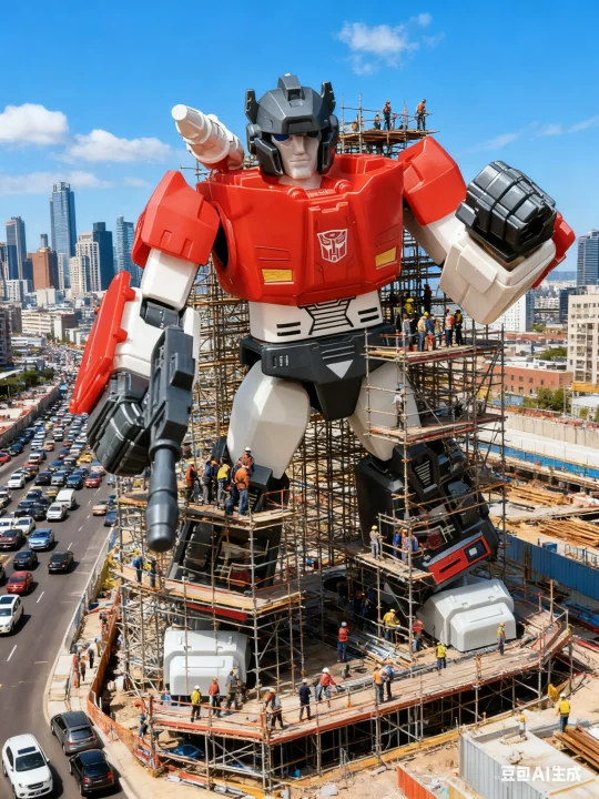 🔥服了服了！两秒就能变出这么酷的巨物图