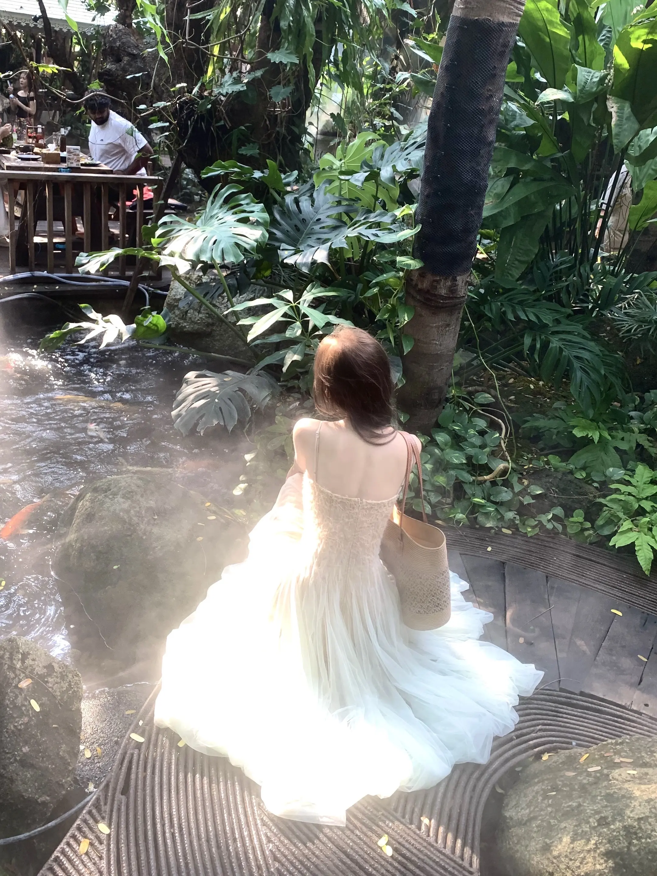 森系氛围感 连衣裙 夏季穿搭 曼谷 裙子