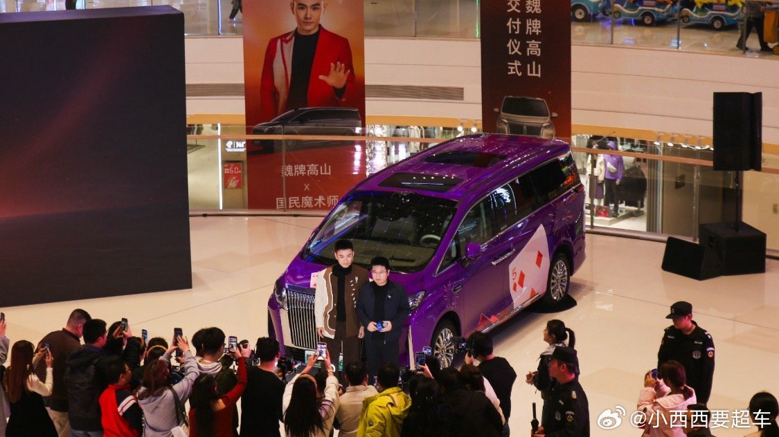 2月的高端新能源MPV市场，魏牌高山依旧是稳稳的领跑者🏃从去年9月到现在已经六