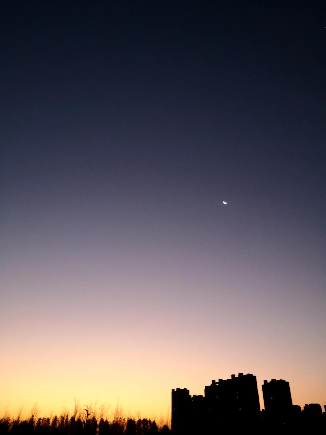 晨光伴月～