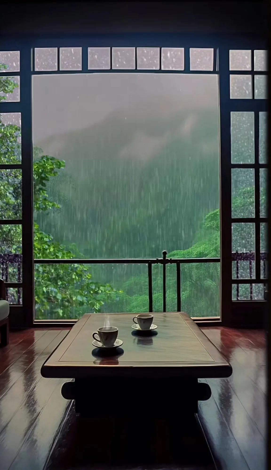 秋雨

秋风吹落雨丝斜， 
寒夜敲窗扰梦涯。 
晨起阶前红叶满， 
湿香幽径入谁