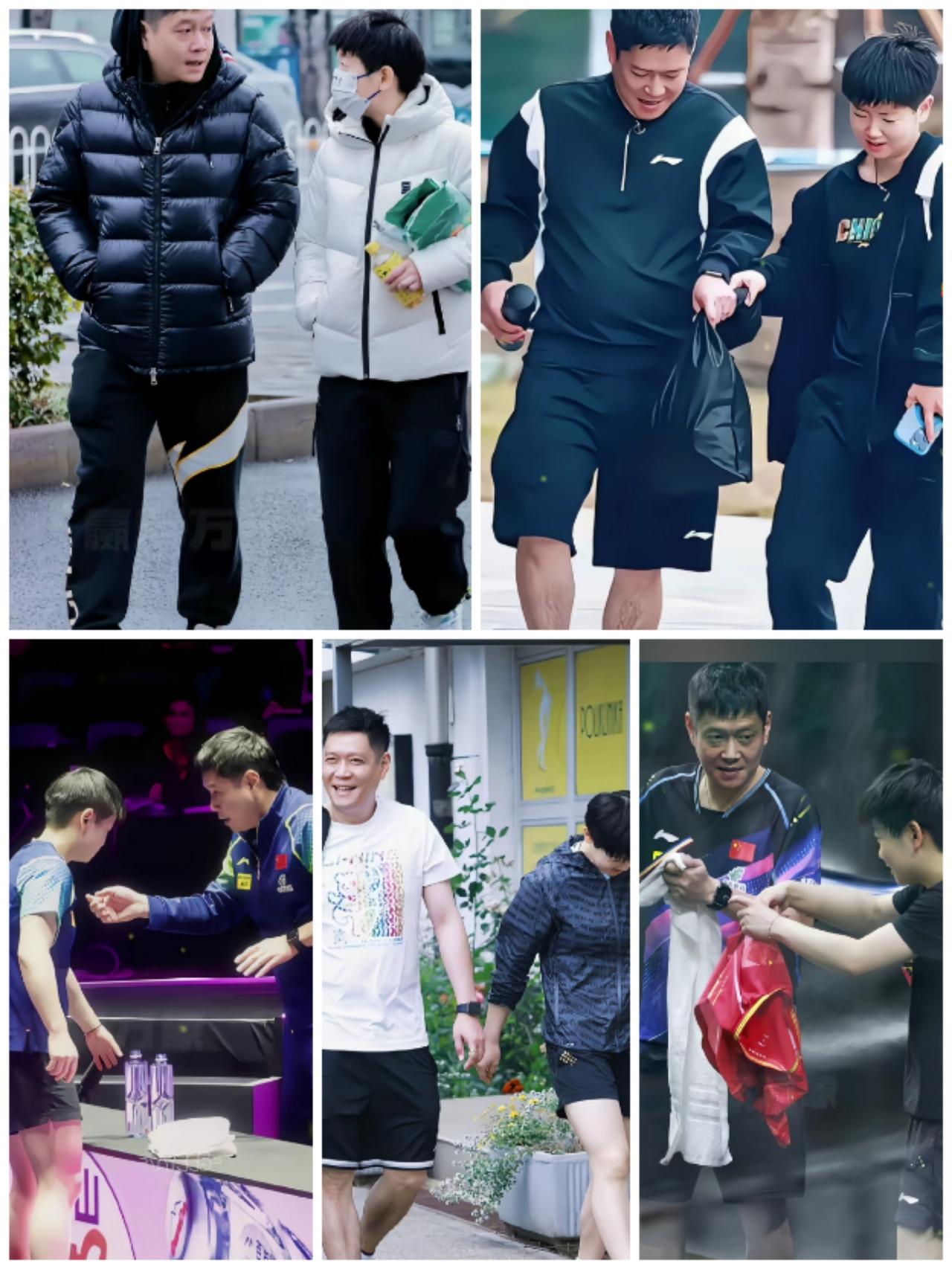 谁能不磕孙颖莎和邱贻可这对师徒啊！邱指导看莎莎的眼神，满是藏不住的宠溺和骄傲，活