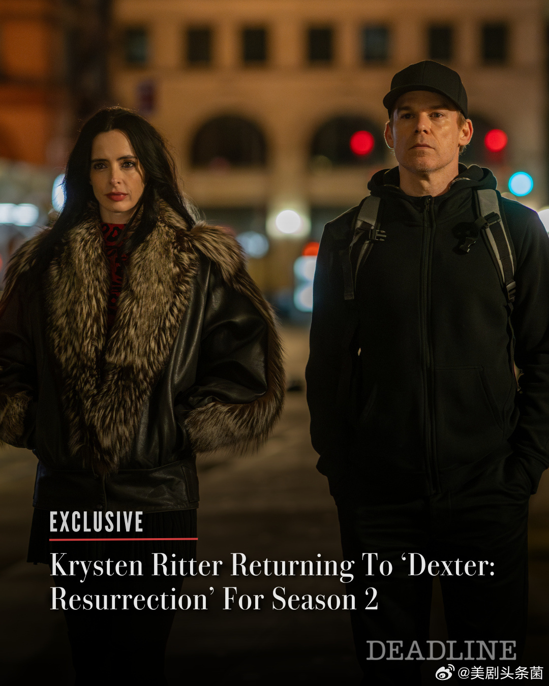 Kristen Ritter回归《嗜血法医：杀魔复生》第二季。 