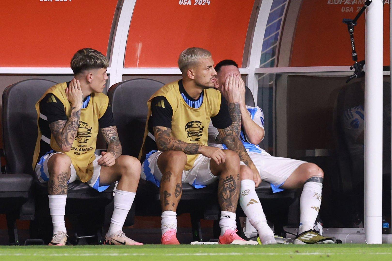 摸摸！真的太难受了[泪][泪][泪]#梅西[超话]# #梅西哭了# #梅西被铲倒