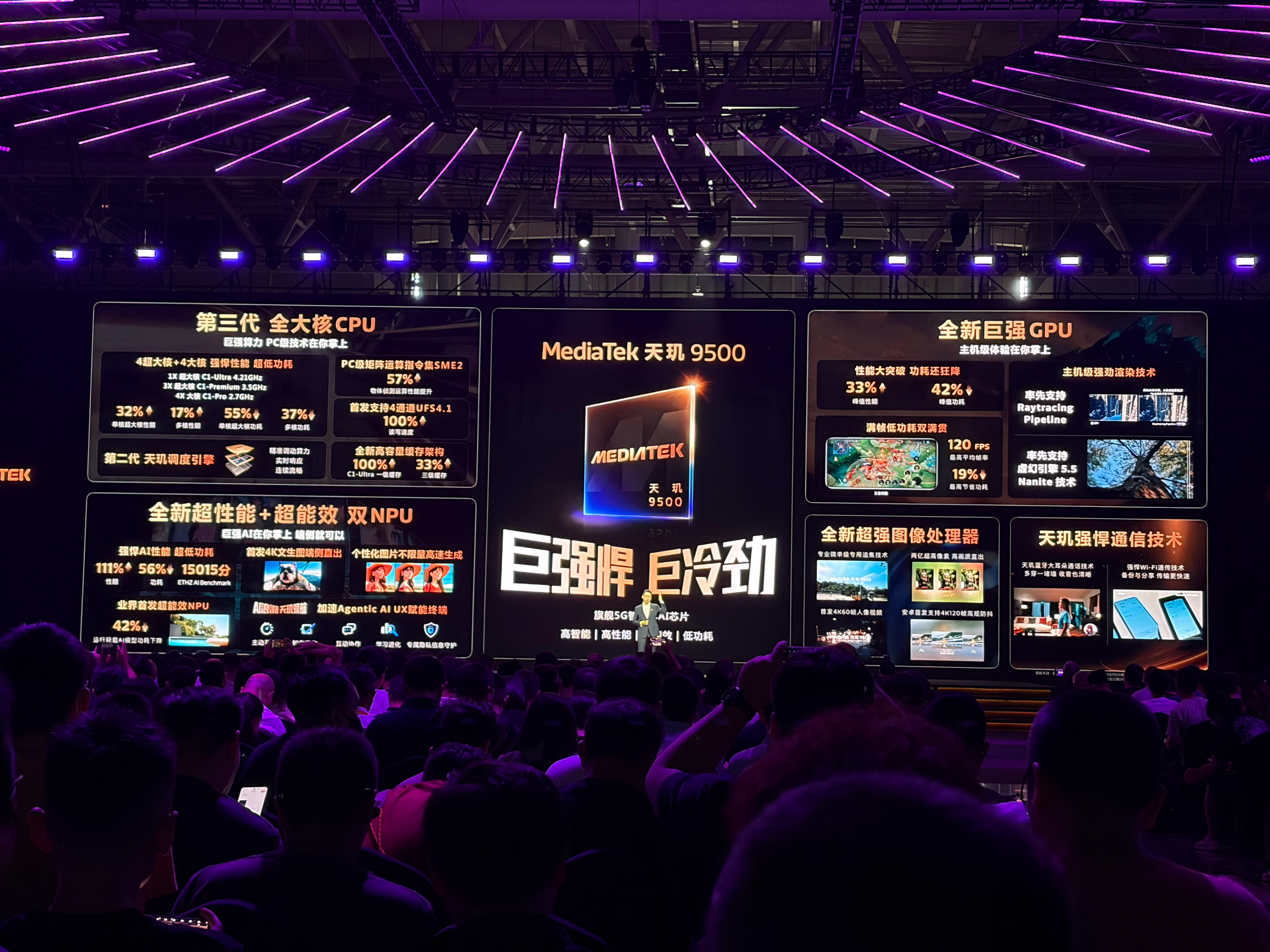 一张图看懂天玑9500旗舰芯 ​​​