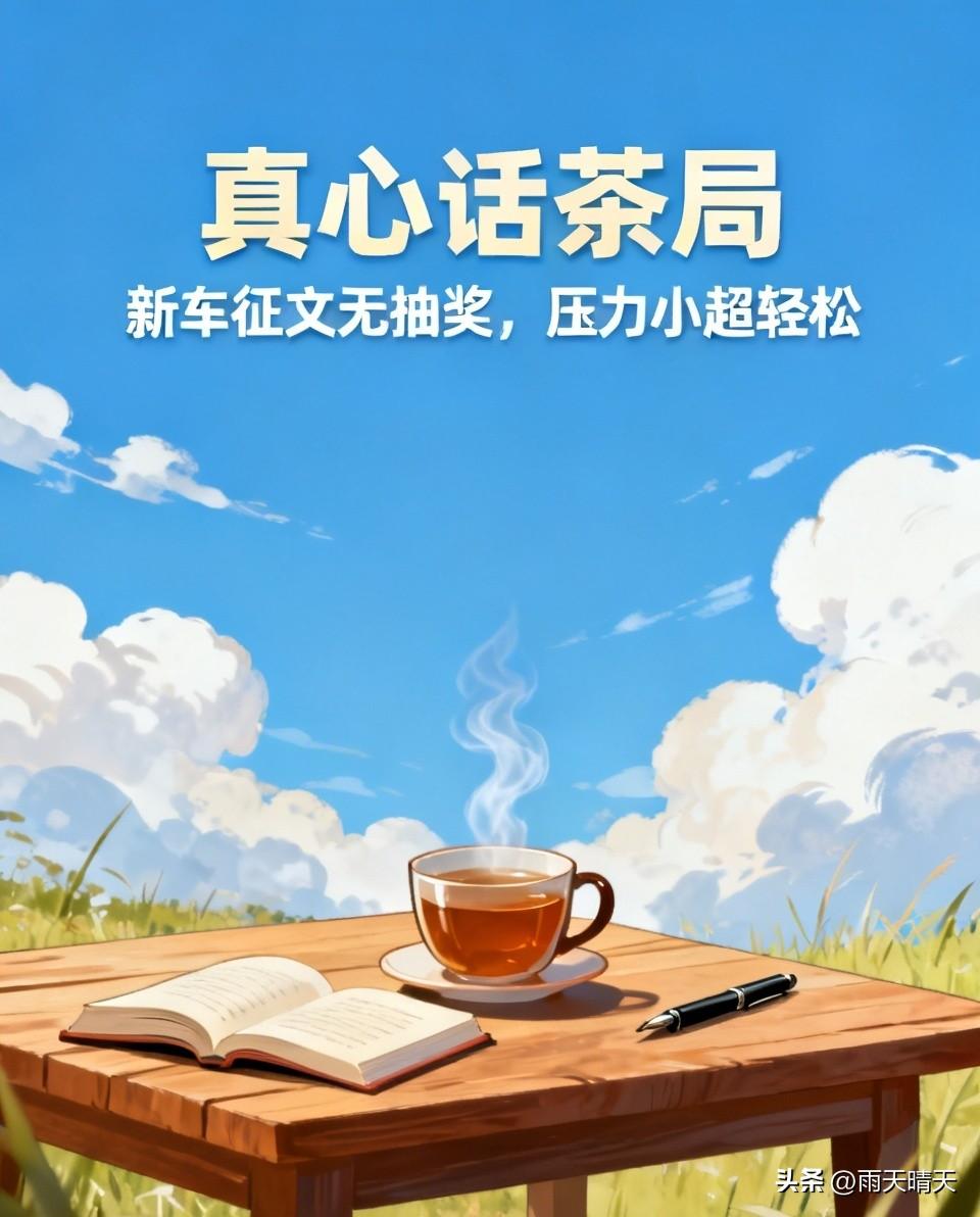 实话实说，这次新车征文《腾势N8L闪充版上市》没有抽奖环节，像我这种自带抽奖绝缘