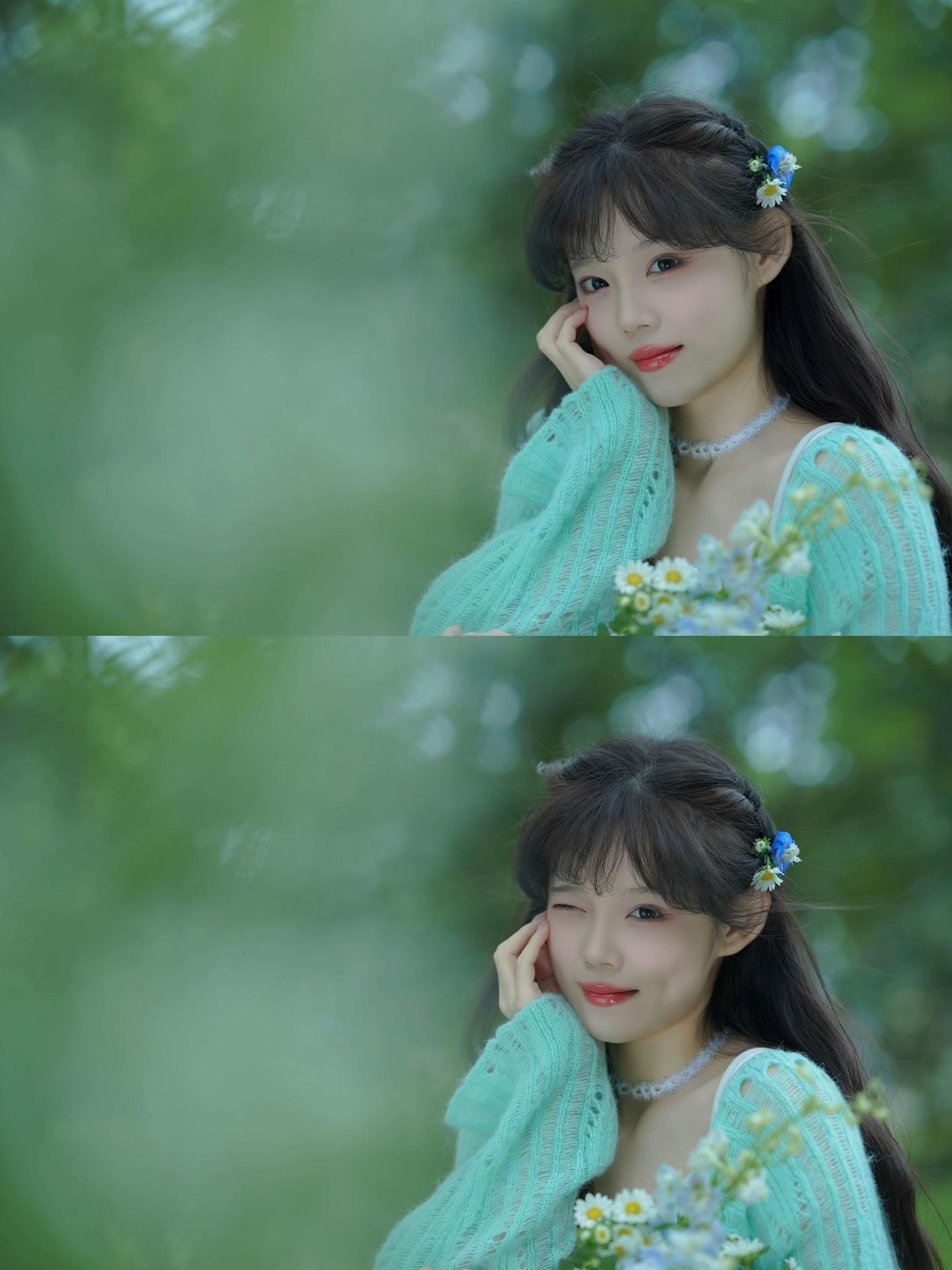 我猜是你们喜欢的清新绿色～