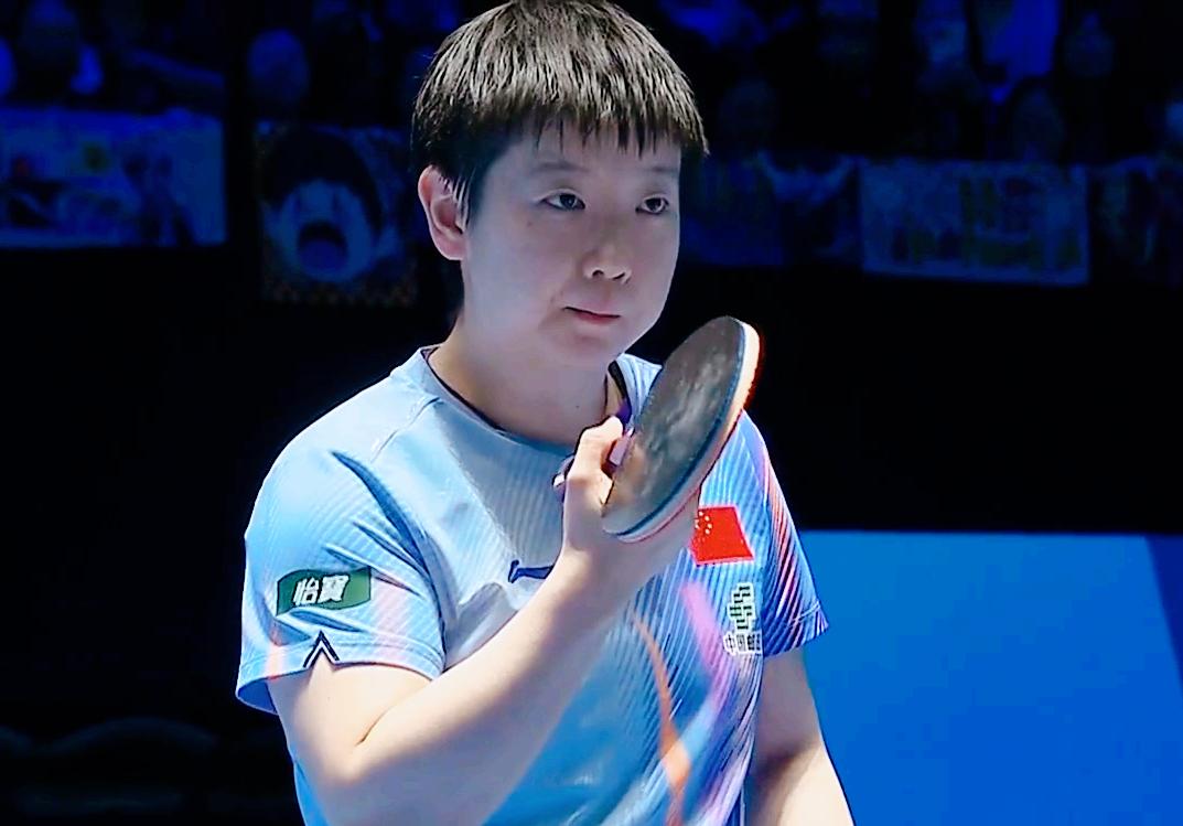 我去！王曼昱和孙颖莎反应速度，已经达到了人类的极限！

第一局
孙颖莎11:2拿