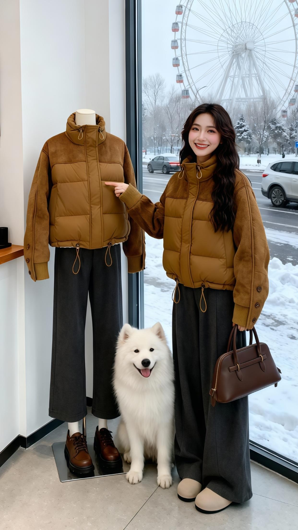 韩系穿搭 小个子穿搭 冬款穿搭 韩系穿搭时尚潮流 小麦色穿搭灵感