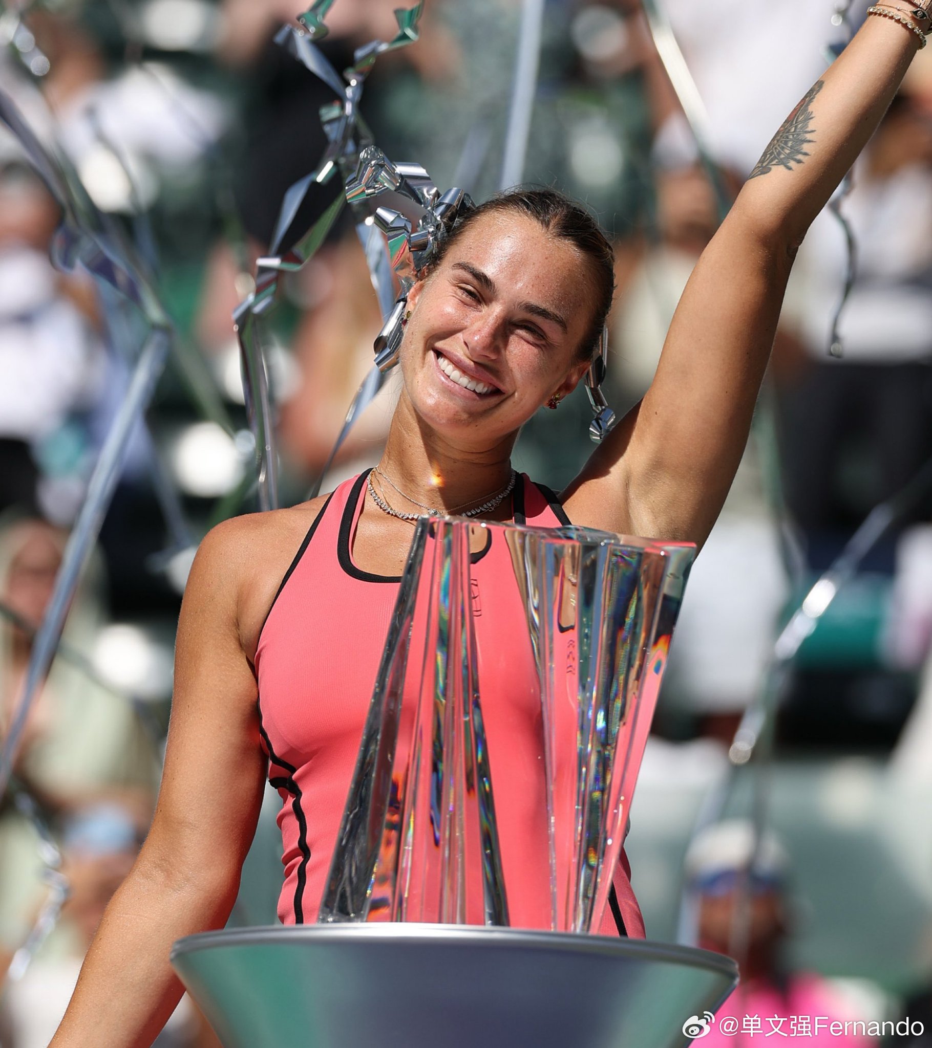 萨巴伦卡+辛纳🏆印第安维尔斯落幕，Aryna和Jannik再一次同步登顶！！！