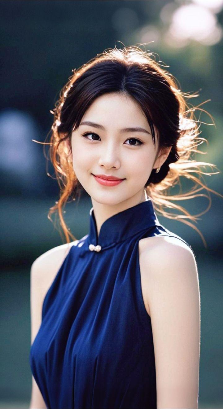 AI扩图 AI古韵佳人