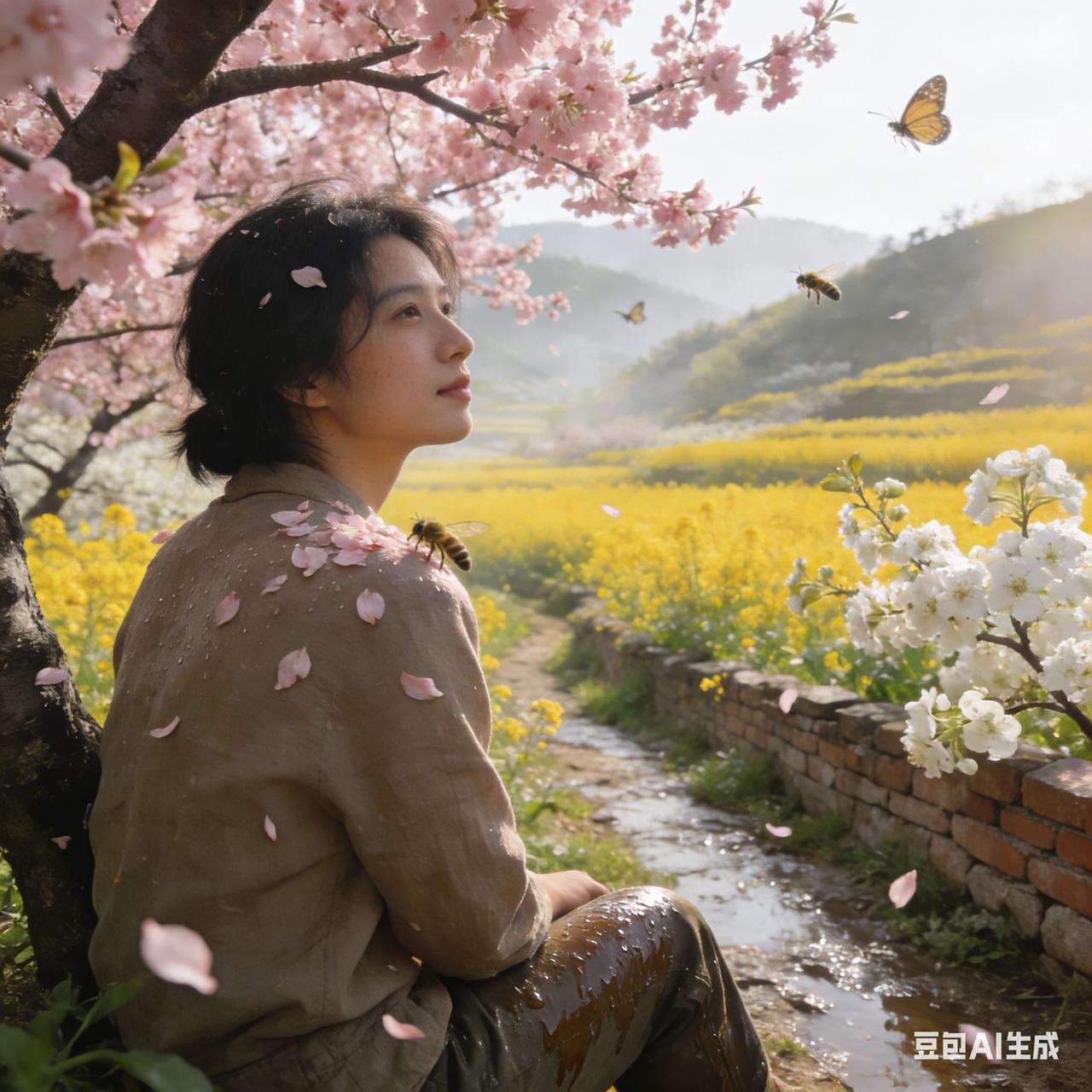 今年春天最想实现的愿望

今年春天，我最想实现的愿望，是去乡间看一场盛大的花开。