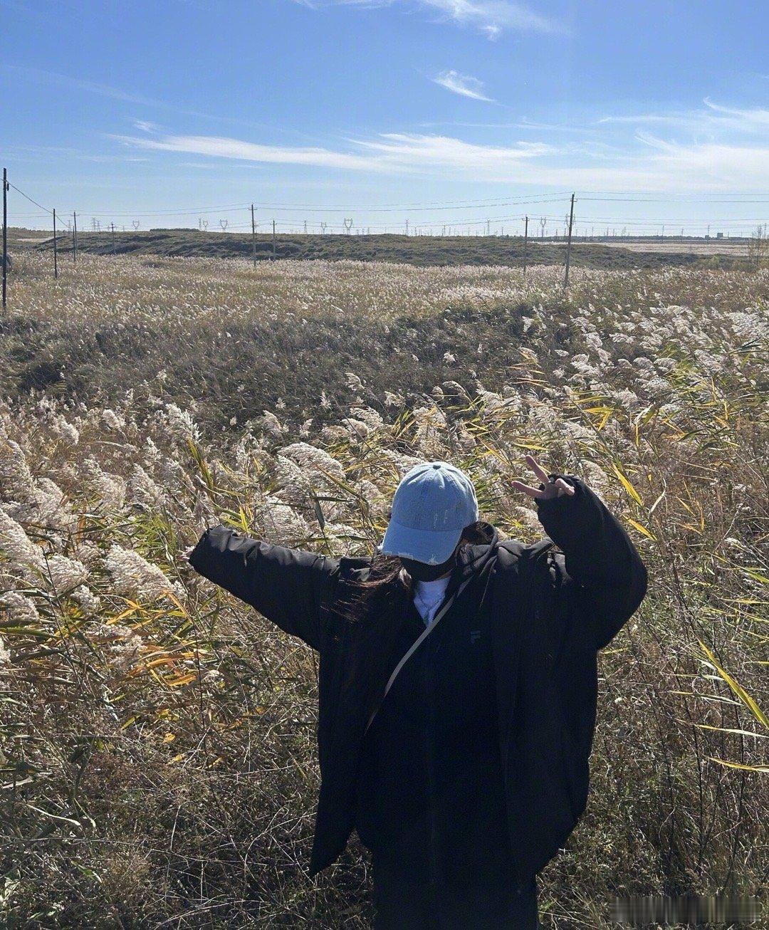 杨幂上线又红又自由很喜欢这种feel 