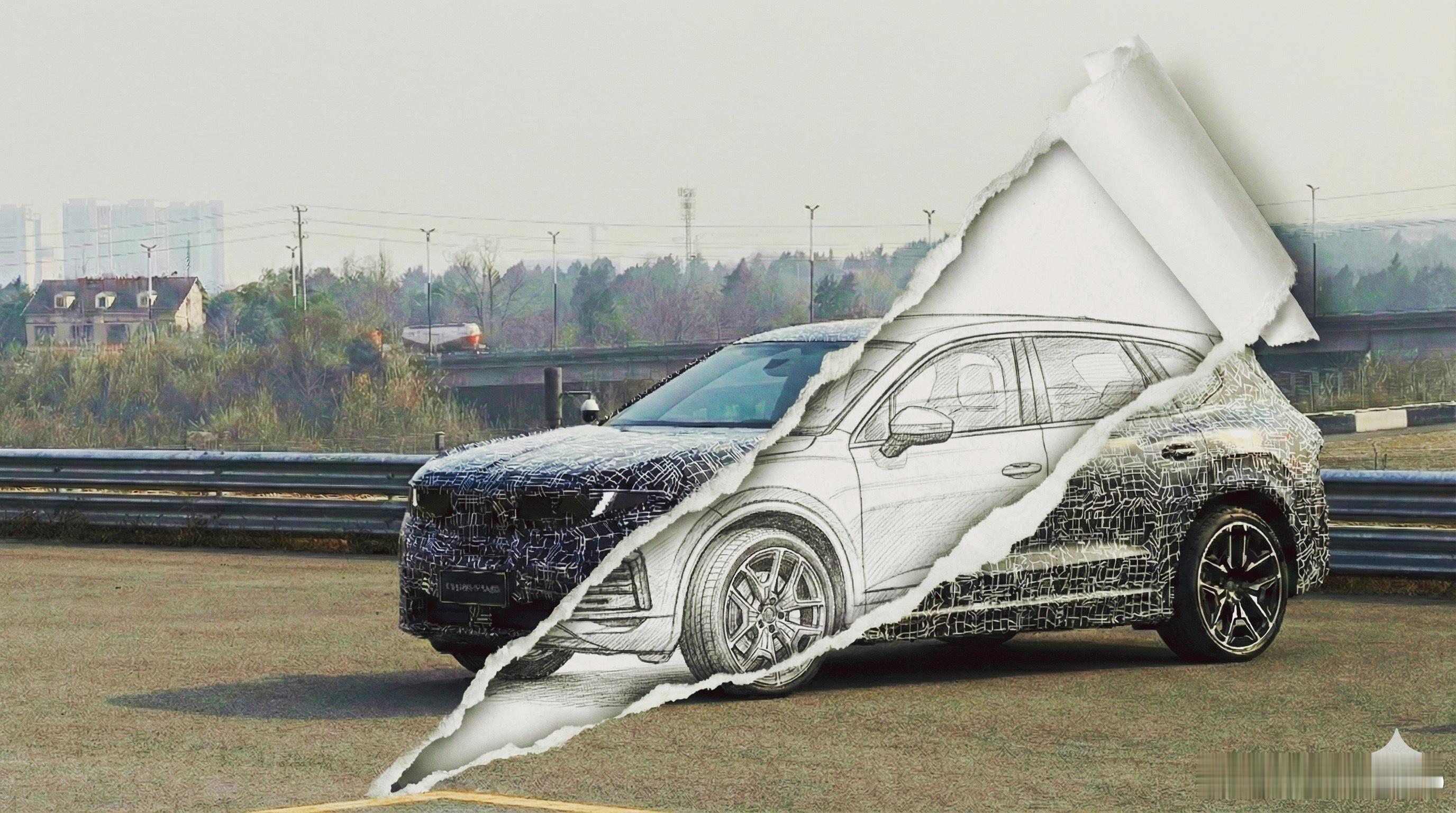 今天大家都是发带伪装的国产宝马iX3咱撕开伪装看看长什么样 宝马新世代ix3