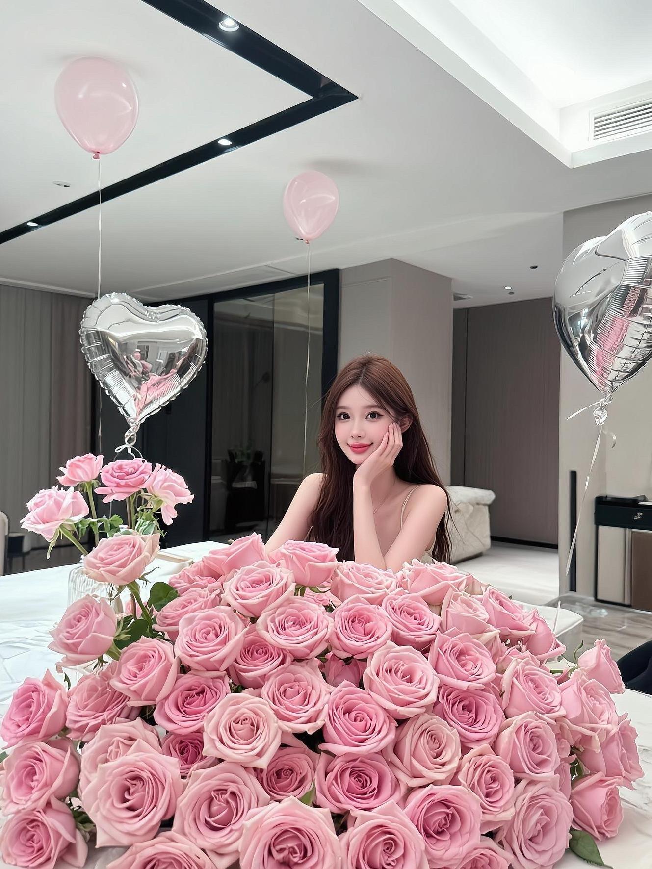 今天的鲜花是Ai给的。