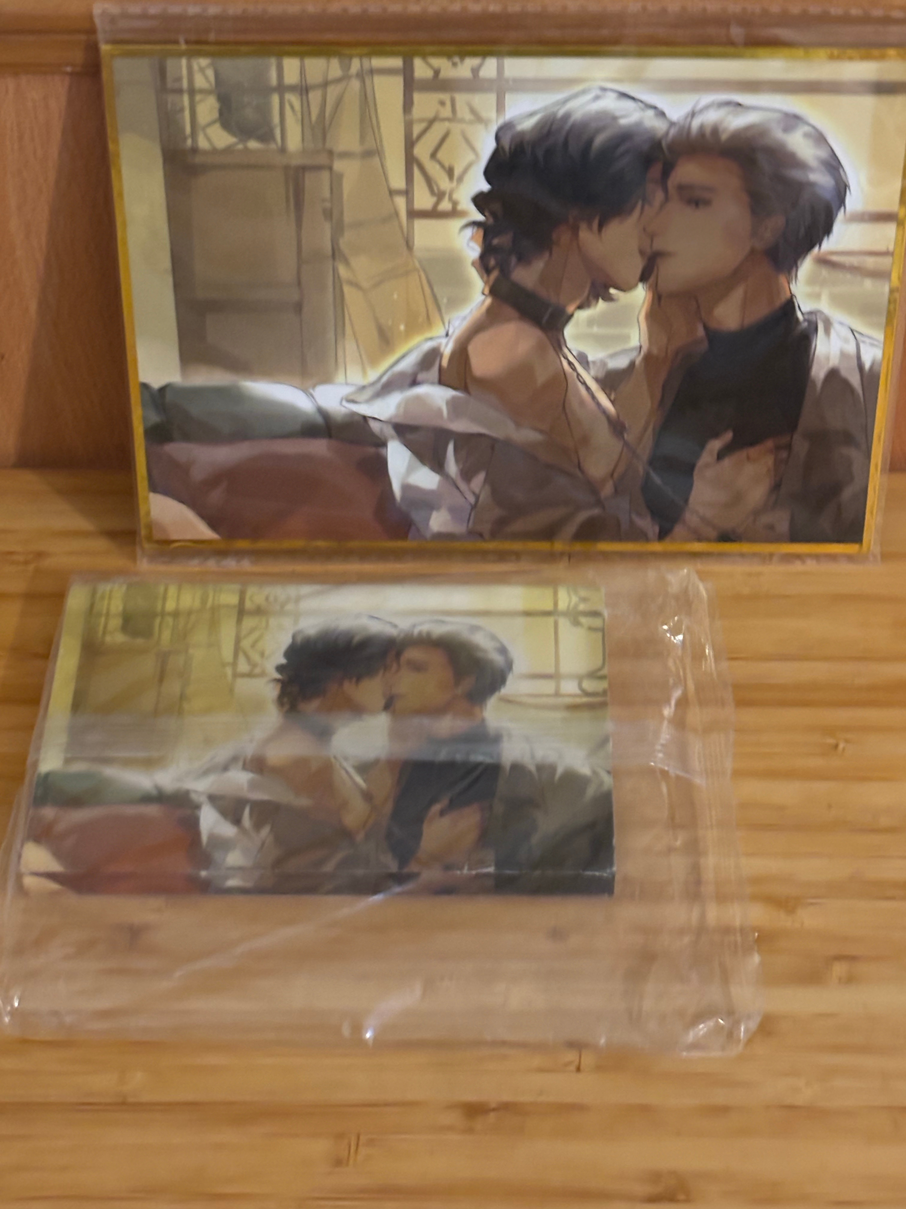 收到了老师寄来的制品！之前24年和老师合作就很开心！谢谢老师和我互换！这个立牌真