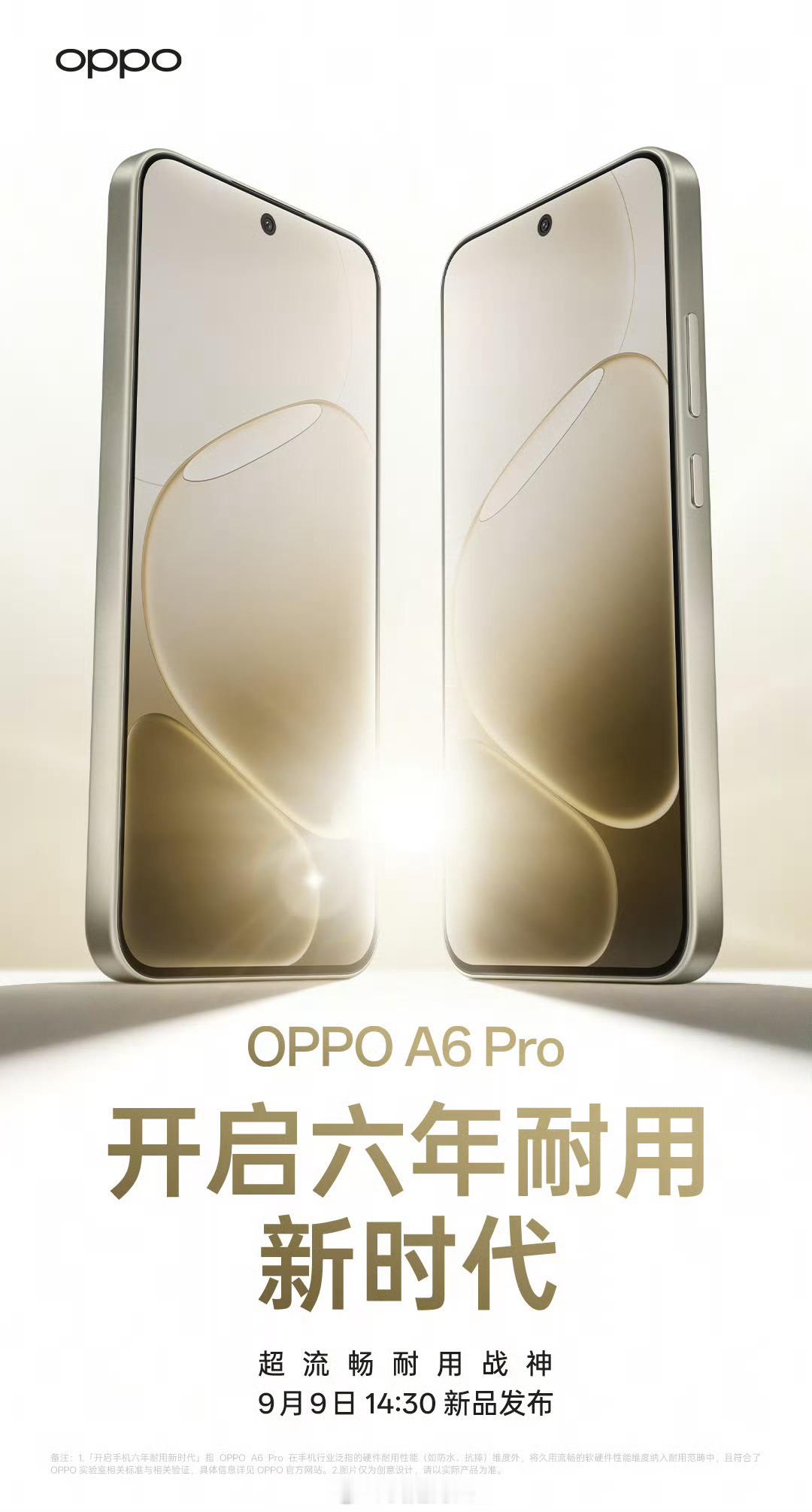 这次OPPO A6 Pro正面颜值很不错，再就看背面设计如何？ ​​​