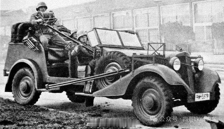 经典老车 二战风云丨德军 霍希 Horch 830R 军车的故事在20世纪30年