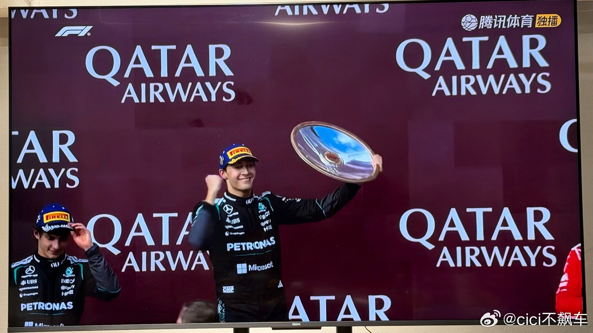 恭喜拉皇登基！！2026梅奔王朝又回来了！～今天梅奔的两个车手发挥真的都很赞，k