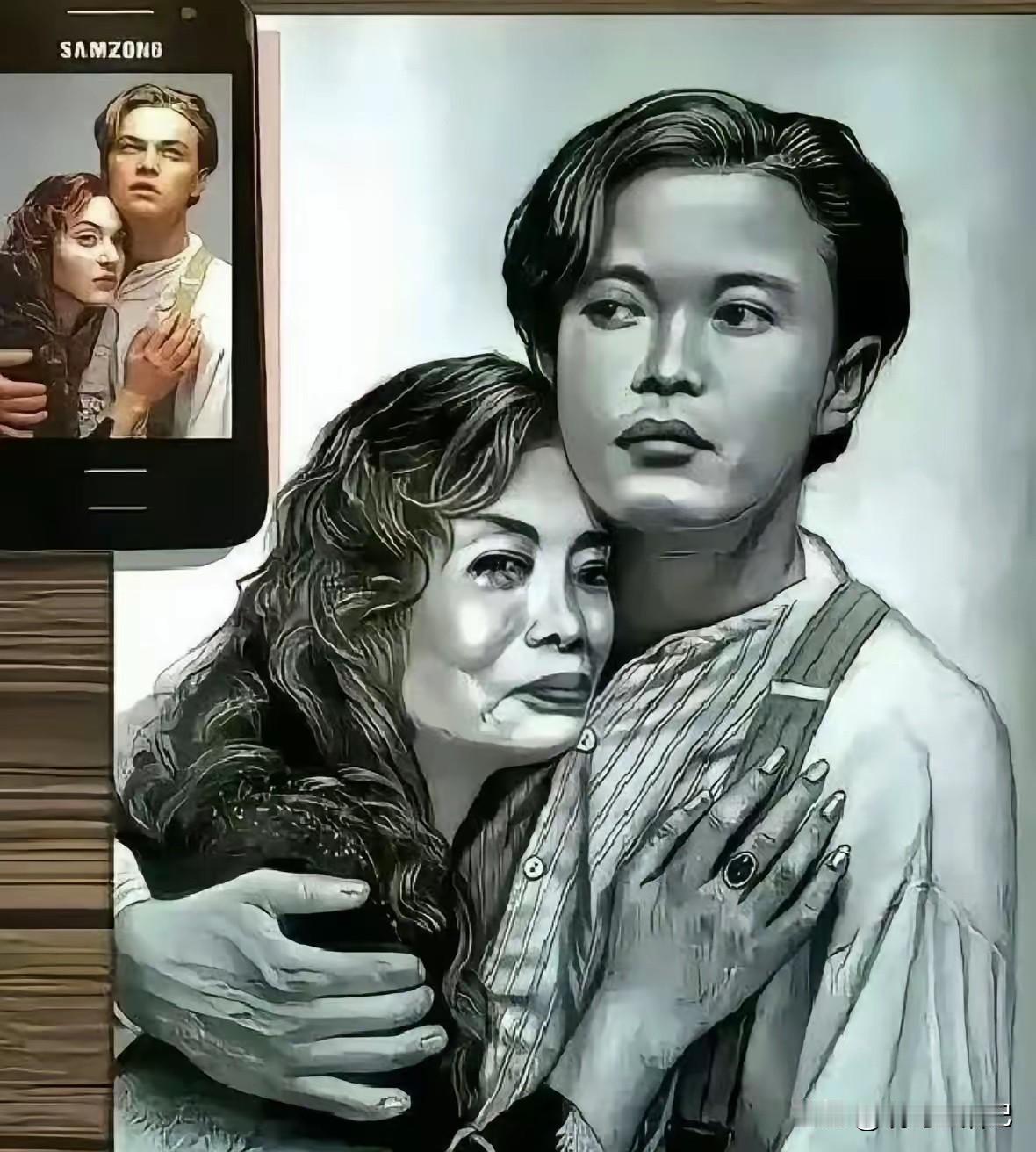 你就说，像不像吧