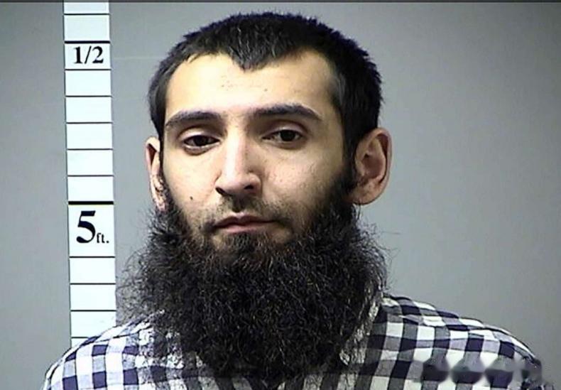 一个人竟然被判8次无期徒刑？？？？

纽约市卡车恐怖袭击者将连续服刑 8 次无期