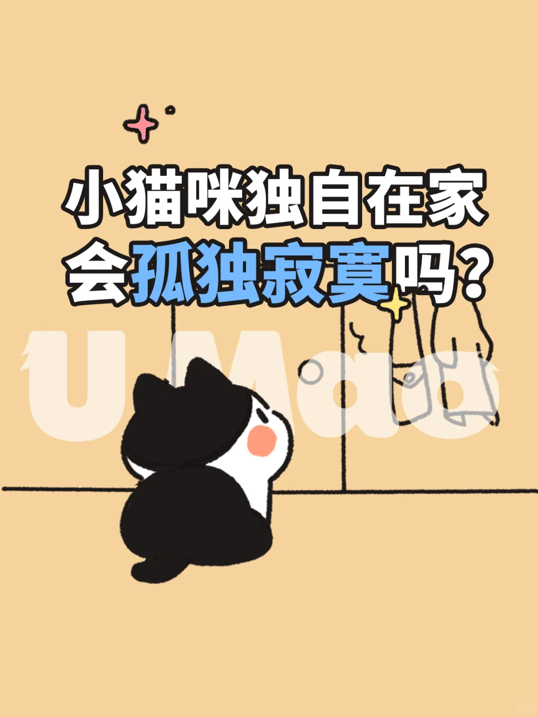 上班一整天，小猫咪独自在家会孤独寂寞吗？